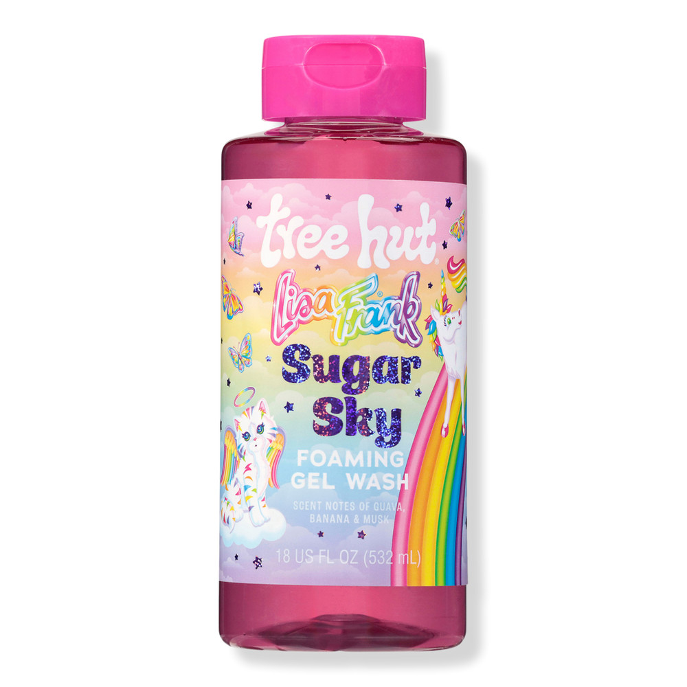 Tree Hut x Lisa Frank Sugar Sky Foaming Gel Wash | Ulta