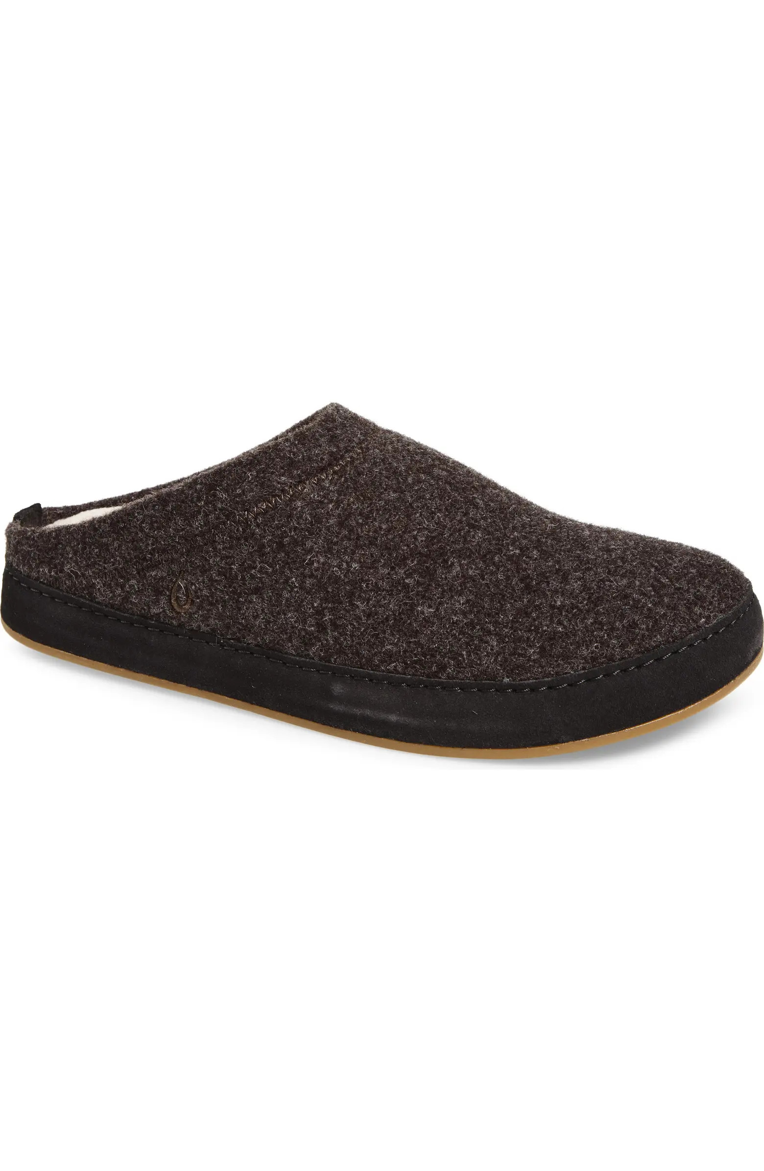 Hāmani Hulu Genuine Shearling Lined Mule Slipper (Men) | Nordstrom