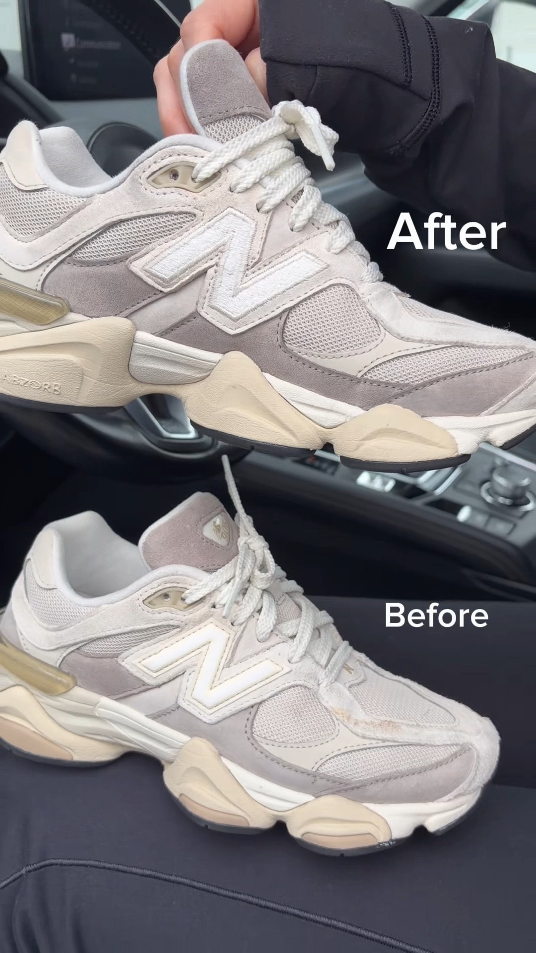 P2 ! Fast and simple and it’s work! 🫶🏻👟just a quick wipe and they looked refreshed! 🤩🤩 also I love the Repel + Refresh Bundle kit to protect the shoes and keeps new all the time!

#LTKmorningroutine #LTKdayinmylife