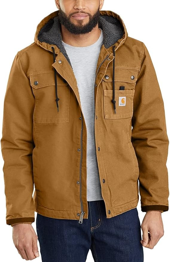 Carhartt Men's Washed Duck Bartlett Jacket | Amazon (US)