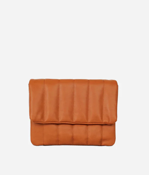 The Quilted Clutch - Brown | Fawn Design