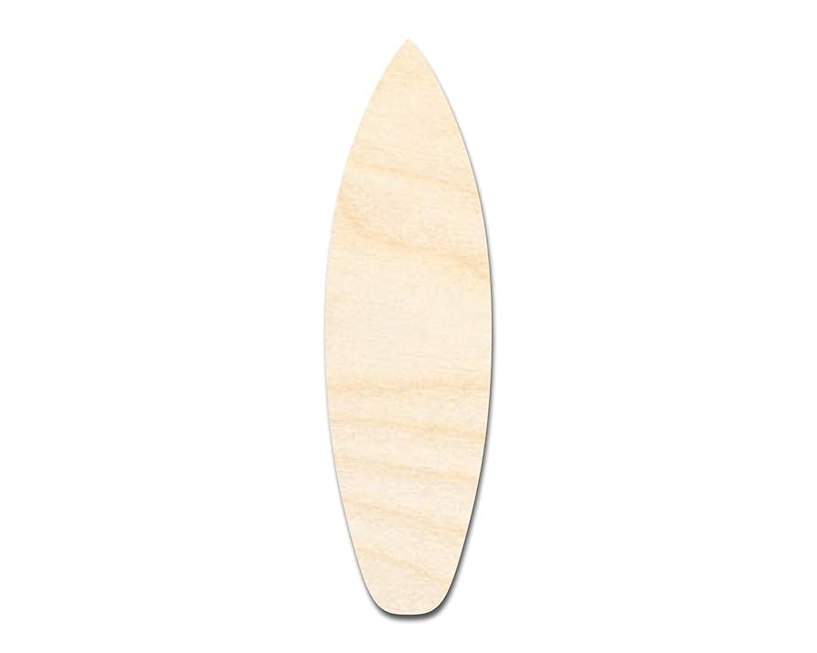 Bigger Better | Unfinished Wood Surfboard Shape | DIY Craft Cutout | 36" / 1/2" | Amazon (US)