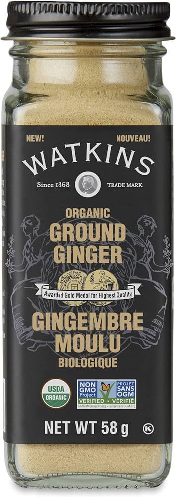 Watkins Gourmet Organic Spice Jar, Ground Ginger, Non-GMO, Kosher, 58 g | Amazon (CA)