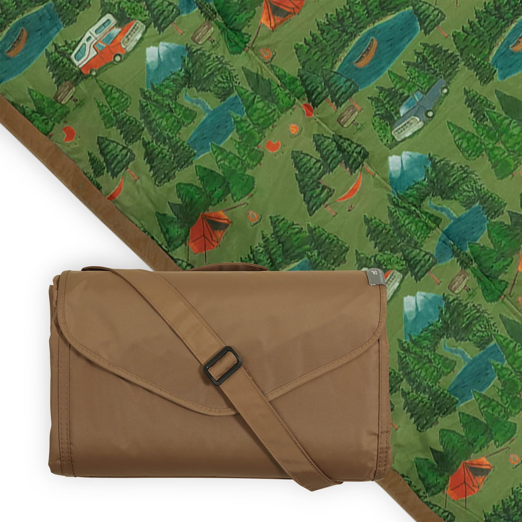 Little Unicorn 5'x10' XL Outdoor Family Picnic & Beach Blanket | Durable & Water-Resistant Fabric... | Amazon (US)