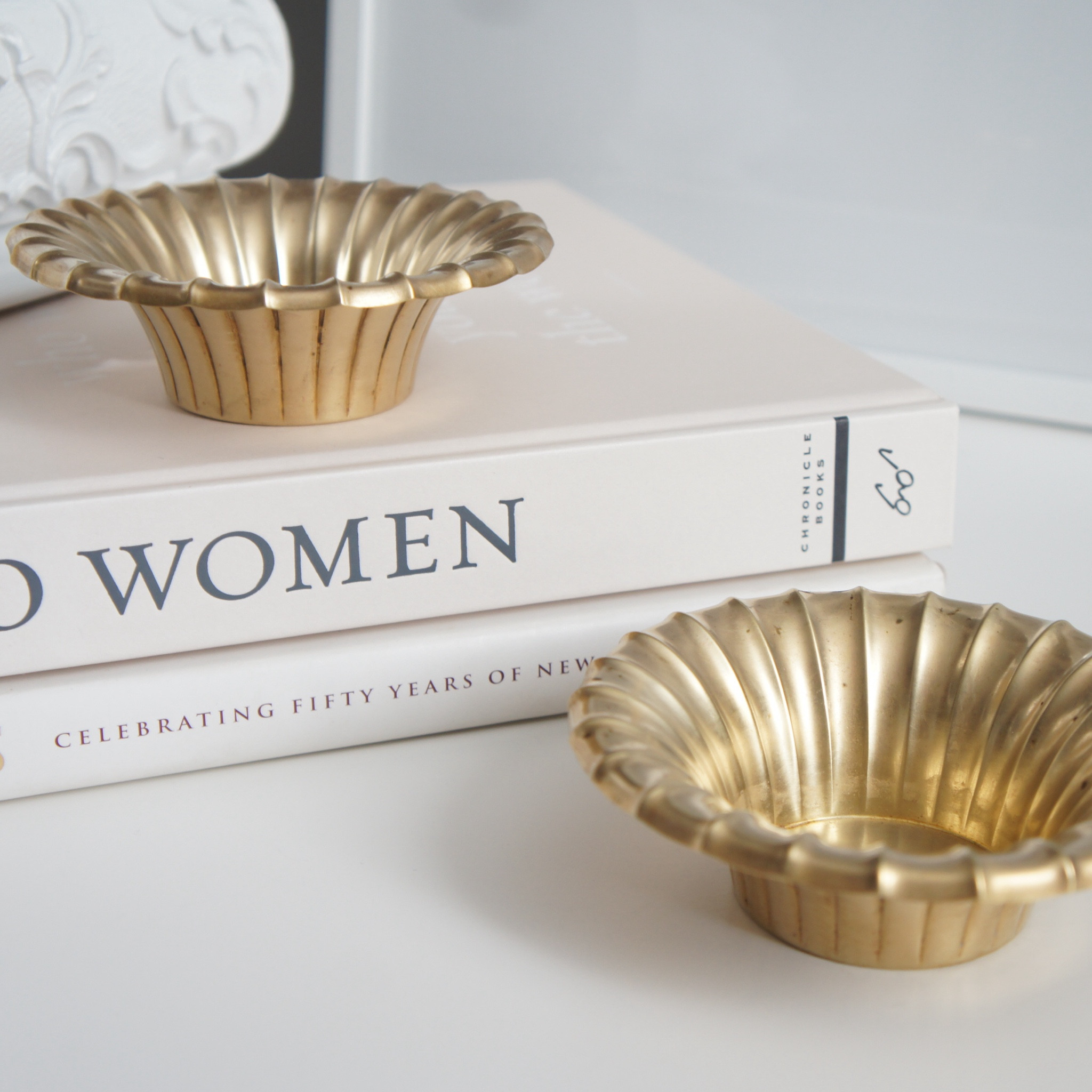 A pair of vintage brass bowls perfect for tickets, jewelry or even candies. 

#LTKfindsunder100 #LTKhome #LTKGiftGuide