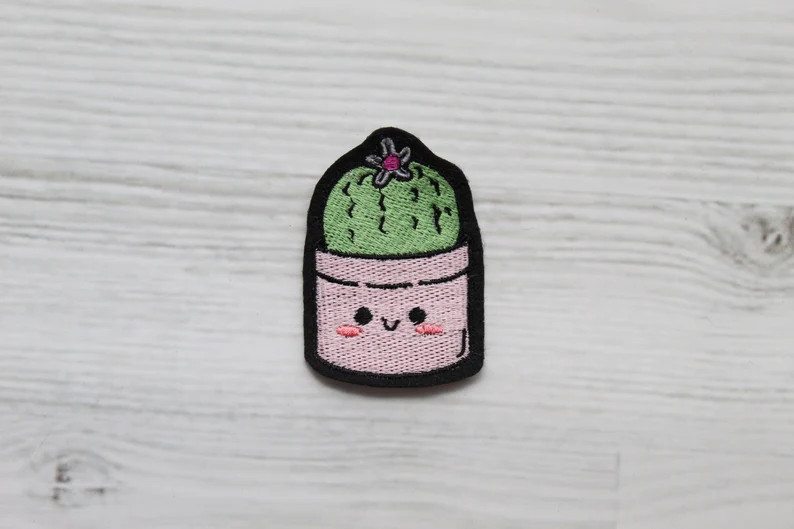 Happy Plant Patch Choice of One Patch - Etsy | Etsy (US)