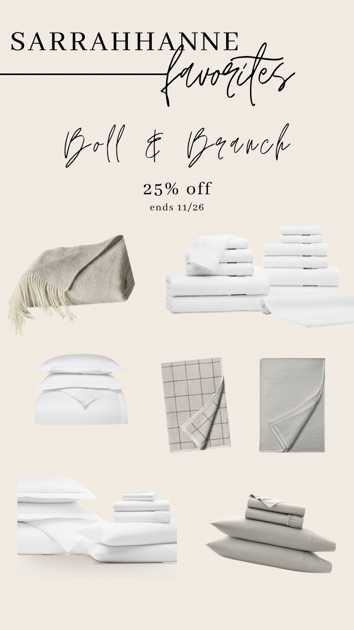 Boll and Branch Sale, Bedding Sale, Sheets sale, Luxury Sheets Sale, Cyber week sale, Black Friday Sale, Black Friday Deals, Luxury Bedding Sale, Gift Guide Bedding, Gift Guide, Christmas Gift Guide, Christmas gift ideas, Sale Alert

#LTKGiftGuide #LTKCyberweek #LTKsalealert