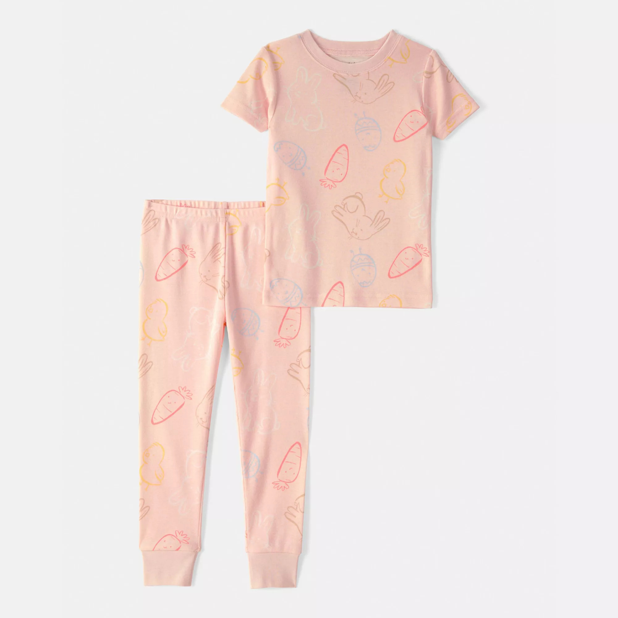 Toddler Girl Carter's Easter Bunny 2-pc. Pajama Top & Pajama Bottoms Set | Kohl's