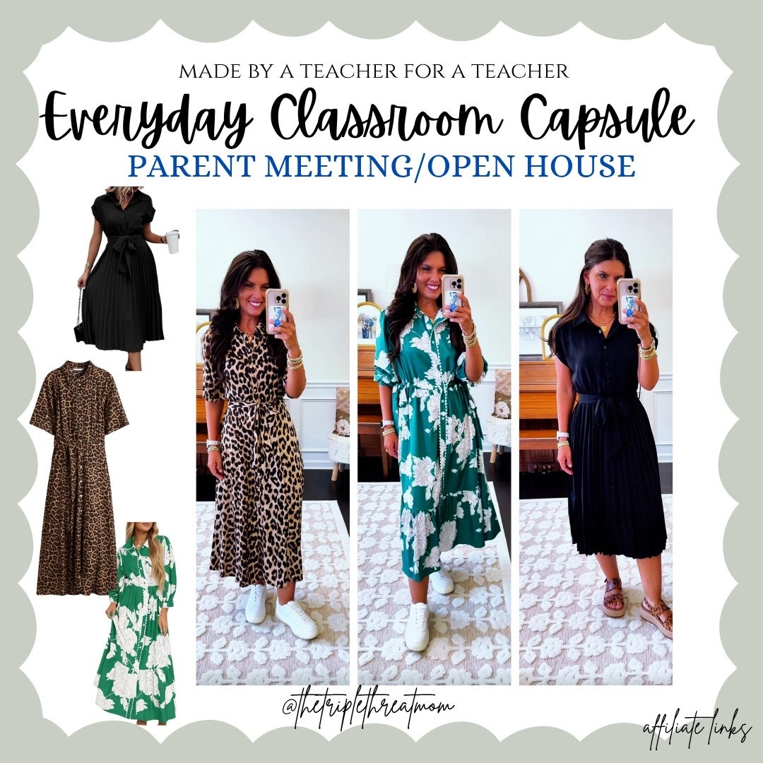 Wearing an XS in the HM dress but could have worn a small. Wearing a small on the Amazon dresses!

#LTKFindsUnder50 #LTKPetite #LTKWorkwear