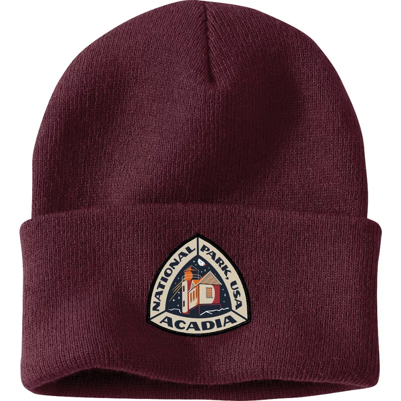 Carhartt Men's Knit Cuffed Acadia National Park Patch Beanie | Academy Sports + Outdoors