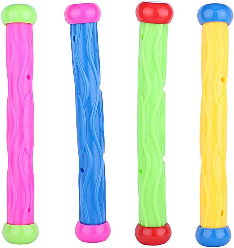 ZHFUYS Pool Toy,Throwing Diving Stick Swimming Diving Toy,4 Pack | Amazon (US)