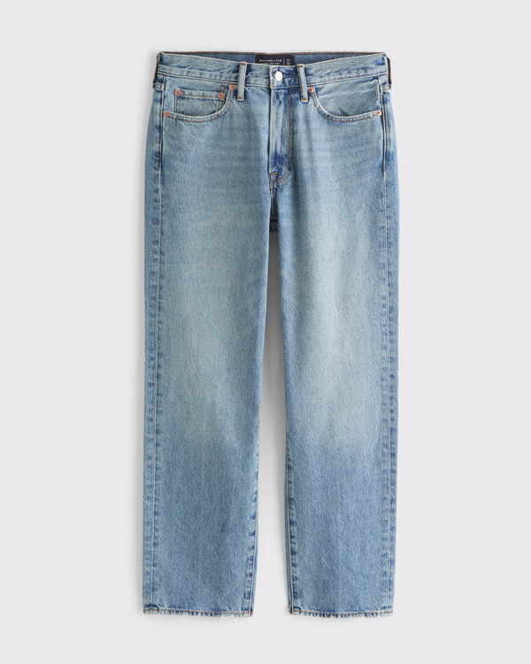 Relaxed Straight Jean | Abercrombie & Fitch (US)