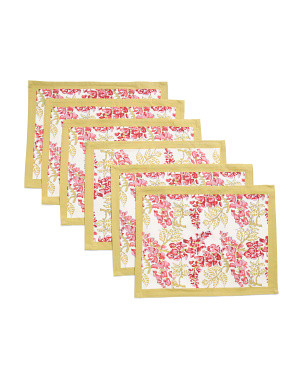 8pk Wisteria Handmade Placemats | Kitchen & Dining Room | Marshalls | Marshalls