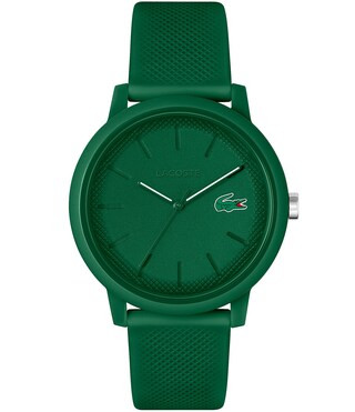 Men's 12.12 Quartz Analog Green Silicone Watch | Dillard's