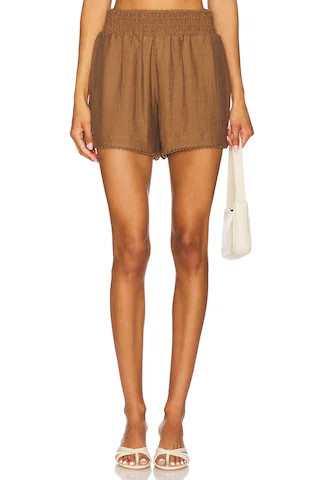 HEARTLOOM Como Short in Mocha from Revolve.com | Revolve Clothing (Global)