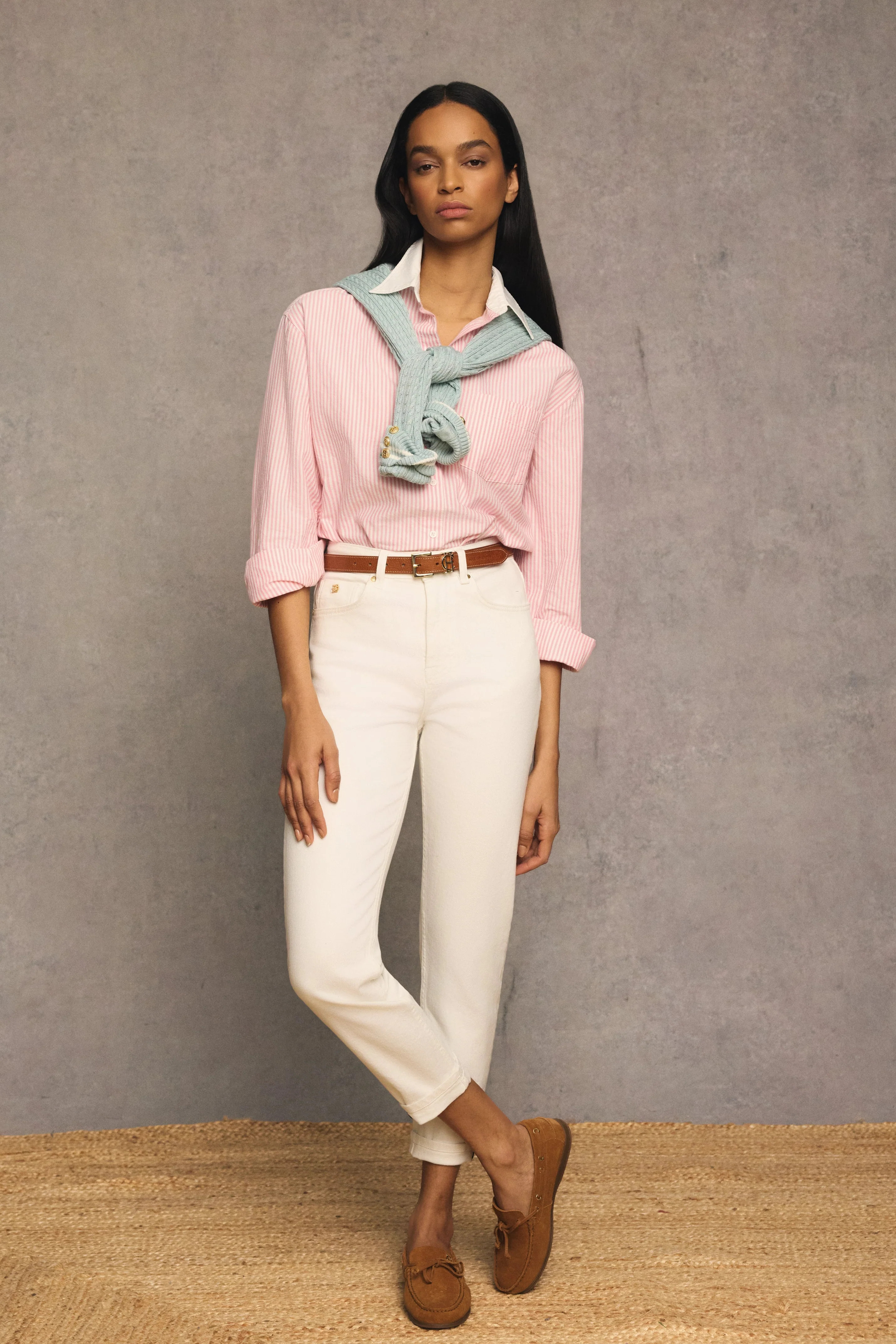 Chantilly Slim Jean (White) | Holland Cooper