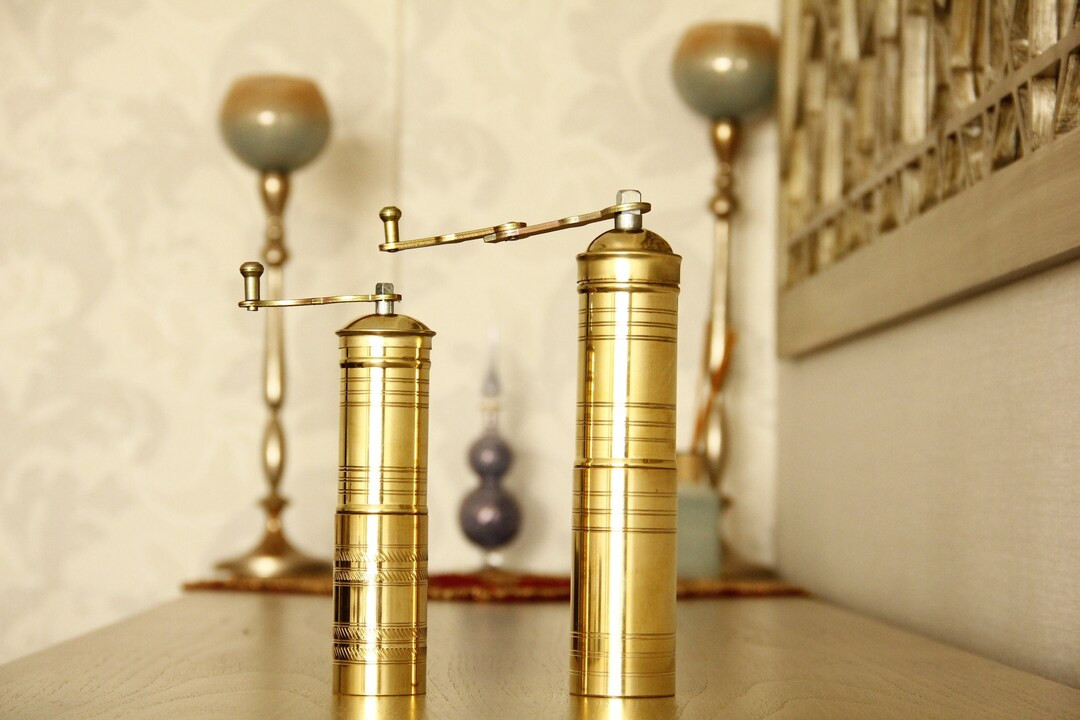 Decorative Coffee Grinder, Refillable Turkish Style Mill, Pepper Grinder, Manual Coffee Mill, Turkis | Etsy (US)