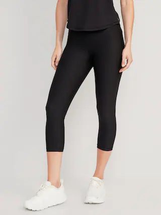 High-Waisted PowerSoft Crop Leggings for Women | Old Navy (US)