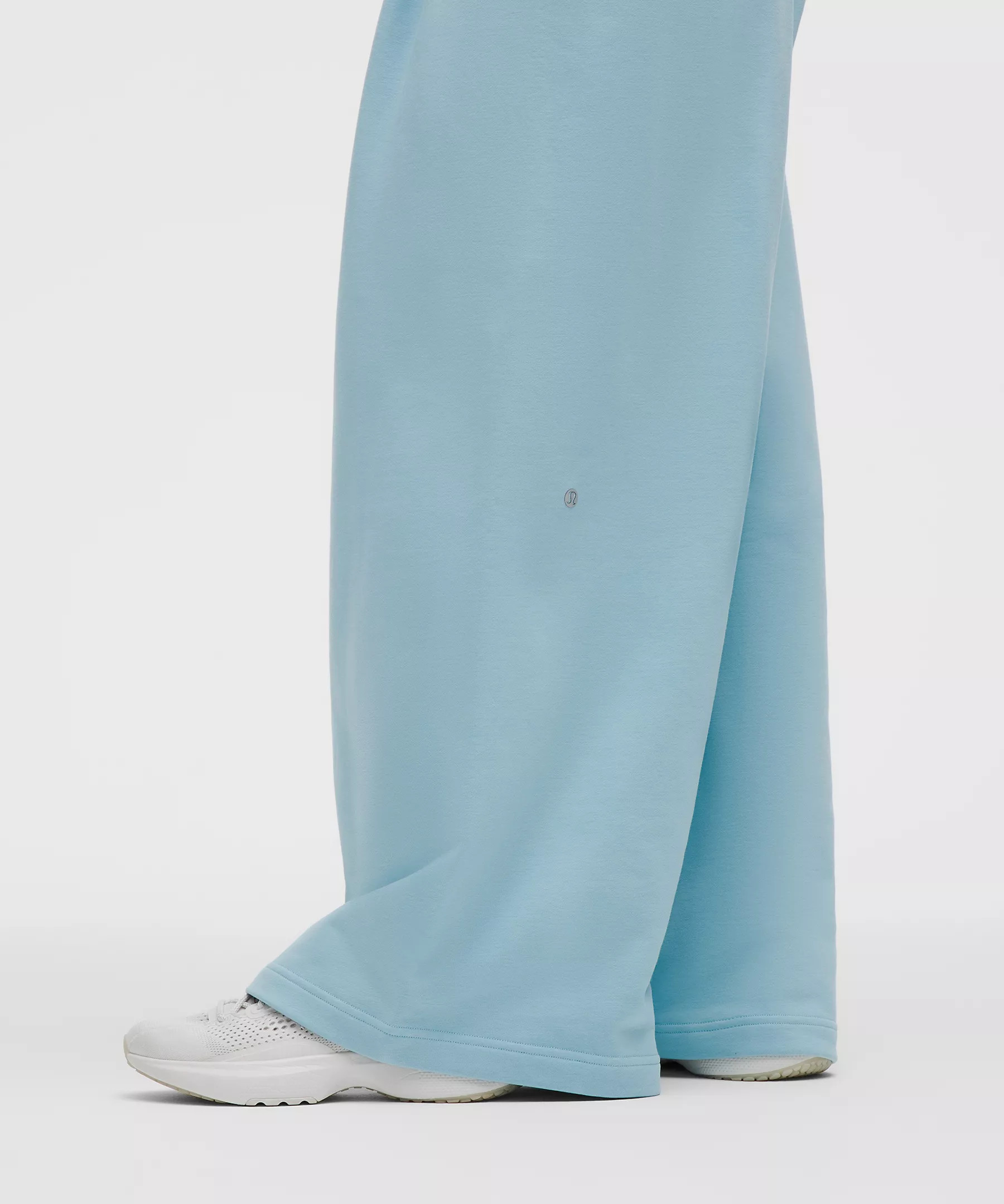 French Terry Mid-Rise Wide-Leg Pant | Lululemon (US)