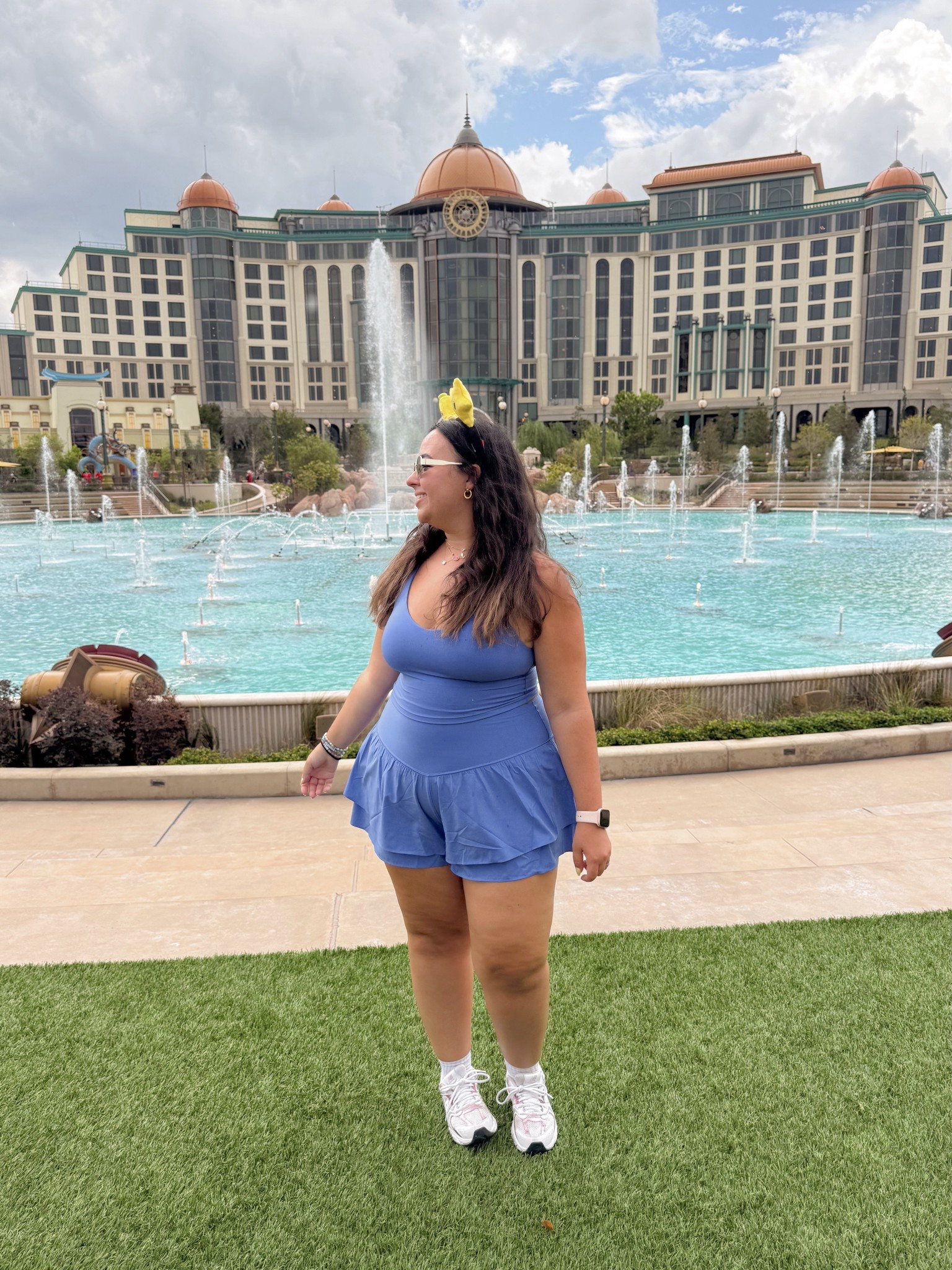 Epic Universe Outfit 🩵✨

#LTKTravel #LTKSeasonal #LTKActive