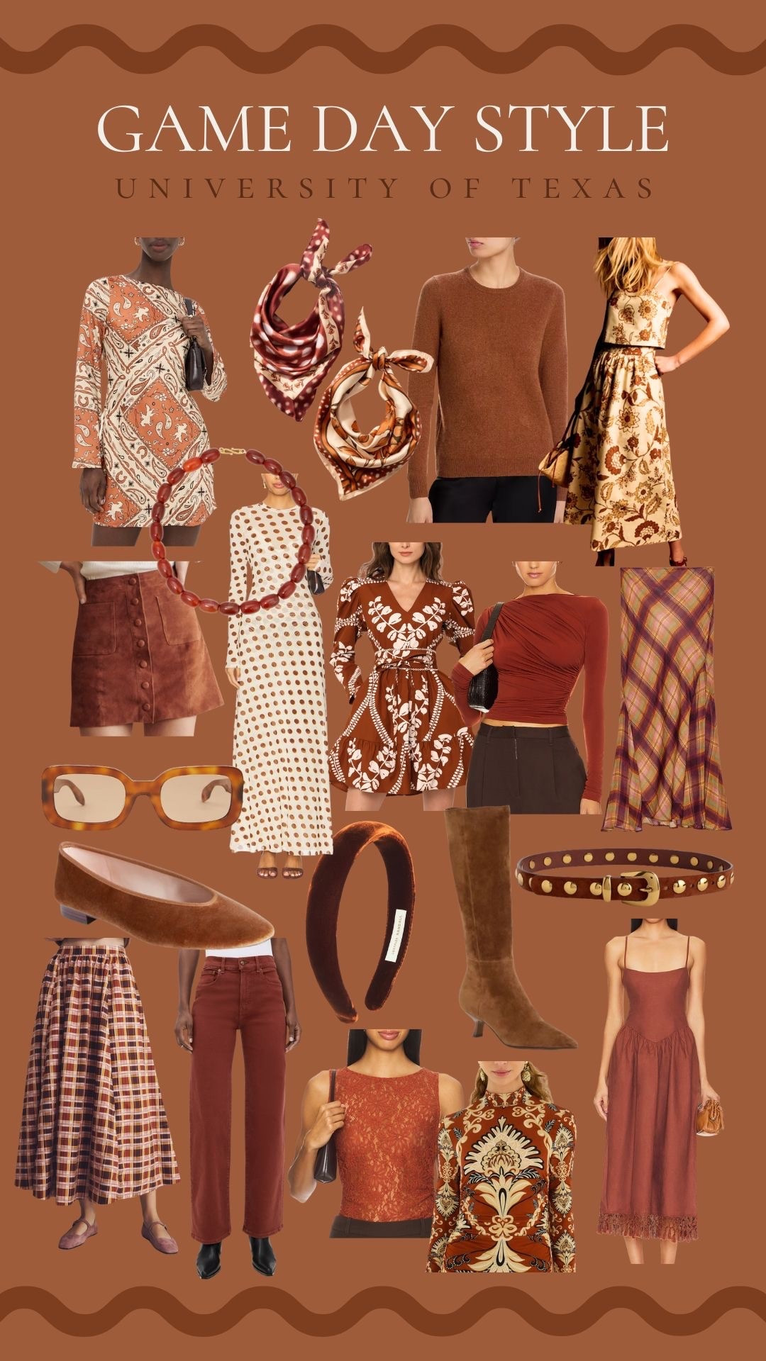 University of Texas game day outfit ideas