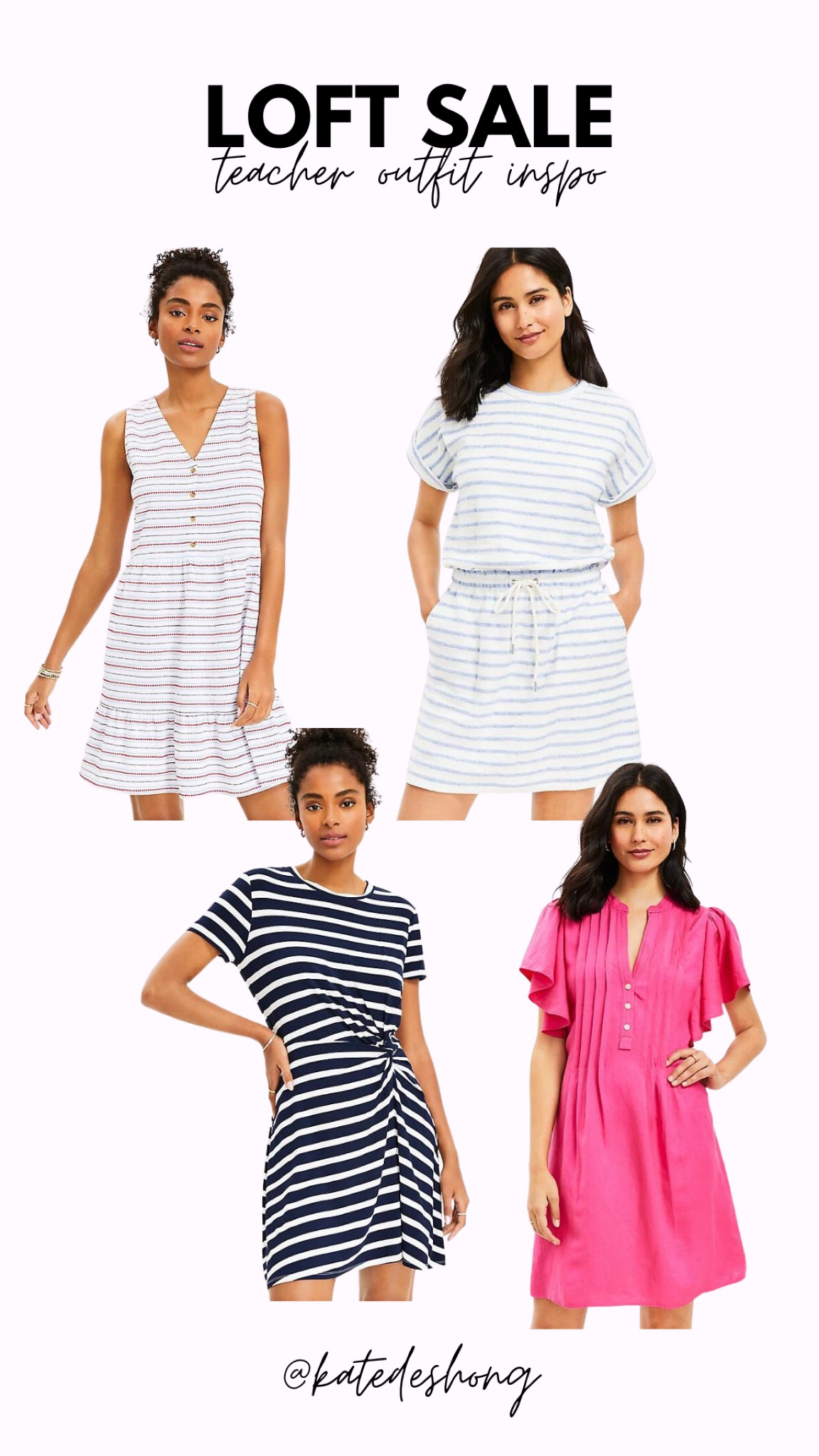 Loft sale! Extra 50% off clearance! Teacher outfits. Workwear. Comfy dress  

#LTKFind #LTKBacktoSchool #LTKsalealert