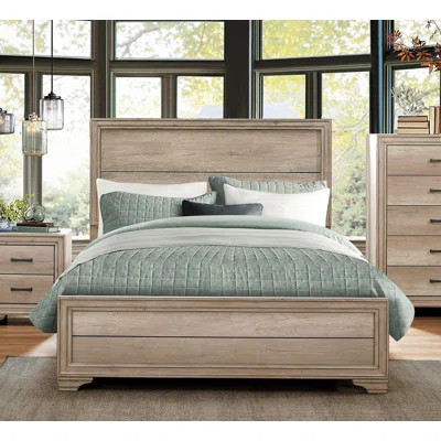 Contemporary Bed Premium Melamine Board Wooden Bedroom Furniture | Wayfair North America