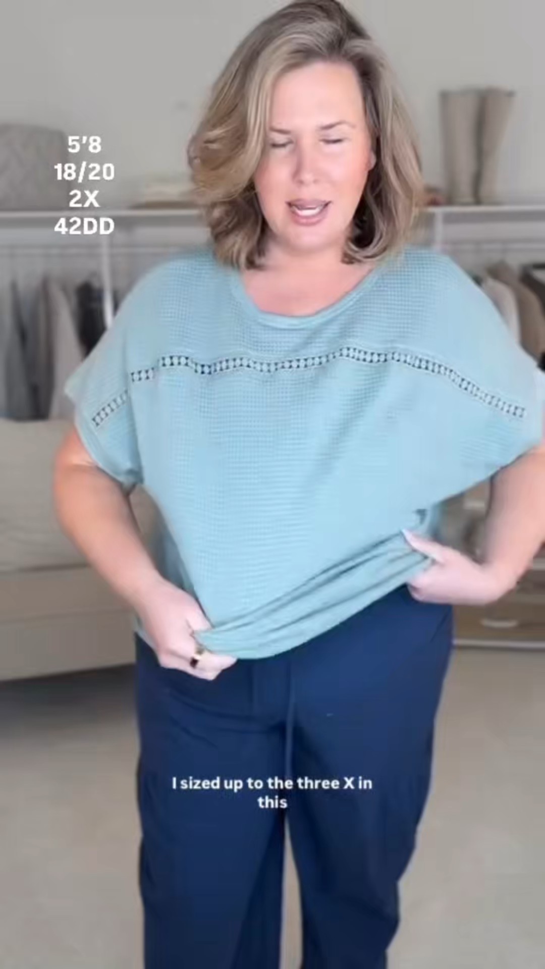 Wearing a 3X in the top and 2X in the pants!

Plus size fashion, everyday outfit ideas, affordable fashion, amazon fashion, ootd

#LTKPlusSize #LTKMidsize #LTKOver40