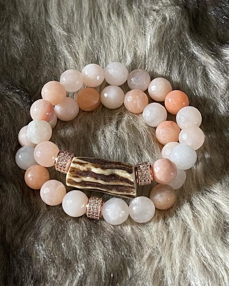 Antler Bracelets Bracelet Set Antler Jewelry Pavé Jewelry | Etsy | Etsy (US)