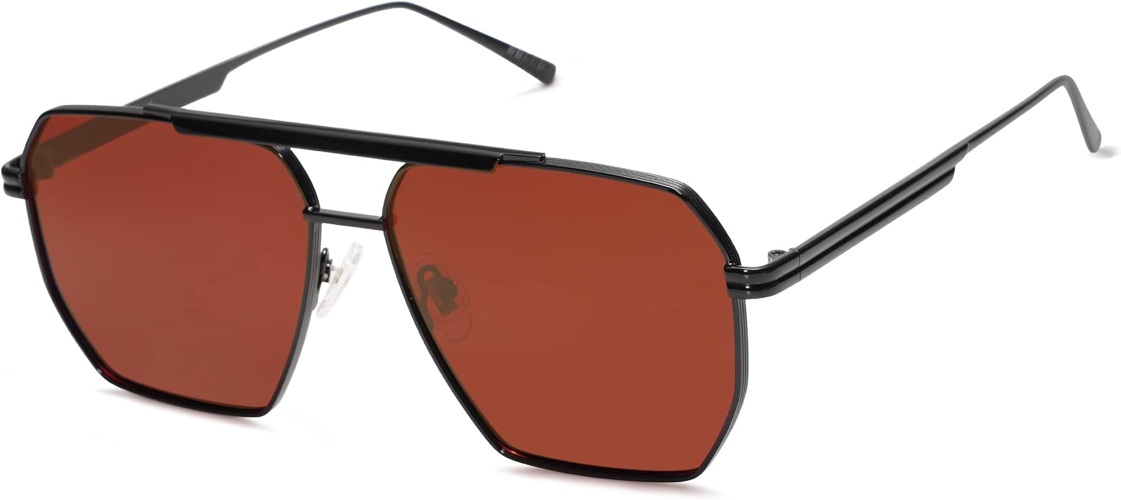 SOJOS Retro Oversized Square Polarized Sunglasses for Women and Men Vintage Shades UV400 Classic Lar | Amazon (US)