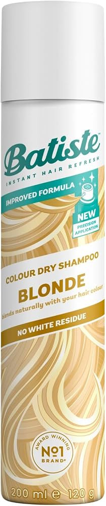 Batiste Blonde Colour Dry Shampoo, Colour Blends Seamlessly, 200ml | Amazon (UK)