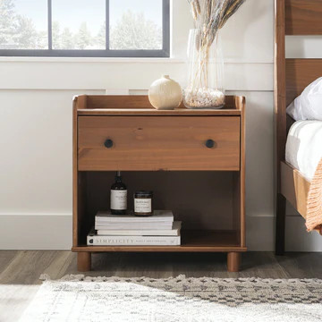 Morgan Solid Wood Nightstand | Walker Edison