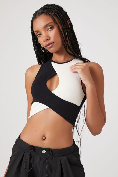 Colorblock Cutout Crop Top | Forever 21 | Forever 21 (US)