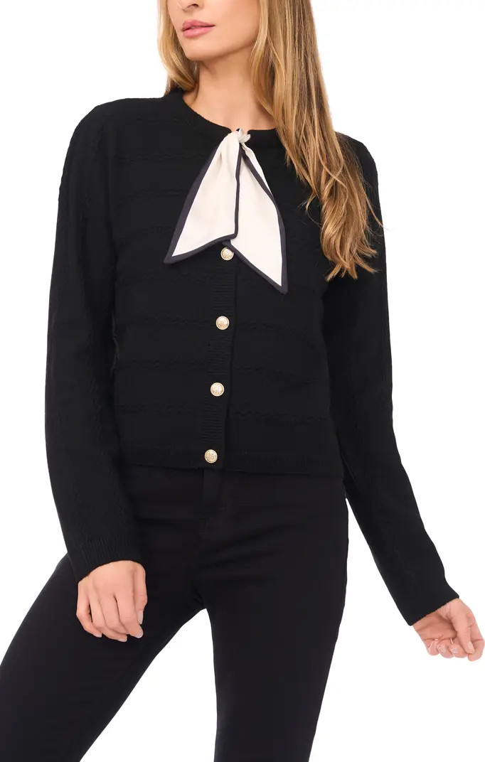 CeCe Tie Scarf Cardigan | Nordstrom | Nordstrom