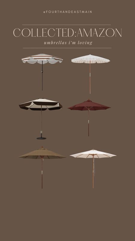 Amazon umbrellas I’m loving love the tones on these

amazon home, amazon finds, walmart finds, walmart home, affordable home, amber interiors, studio mcgee, home roundup 

#LTKHome