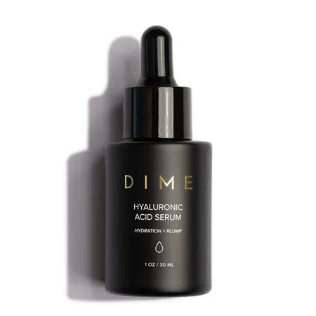 DIME Beauty Hyaluronic Acid Serum Non-Greasy Hydrating Face Serum with Pure Hyaluronic Acid 1 oz / 30 ml | Walmart (US)