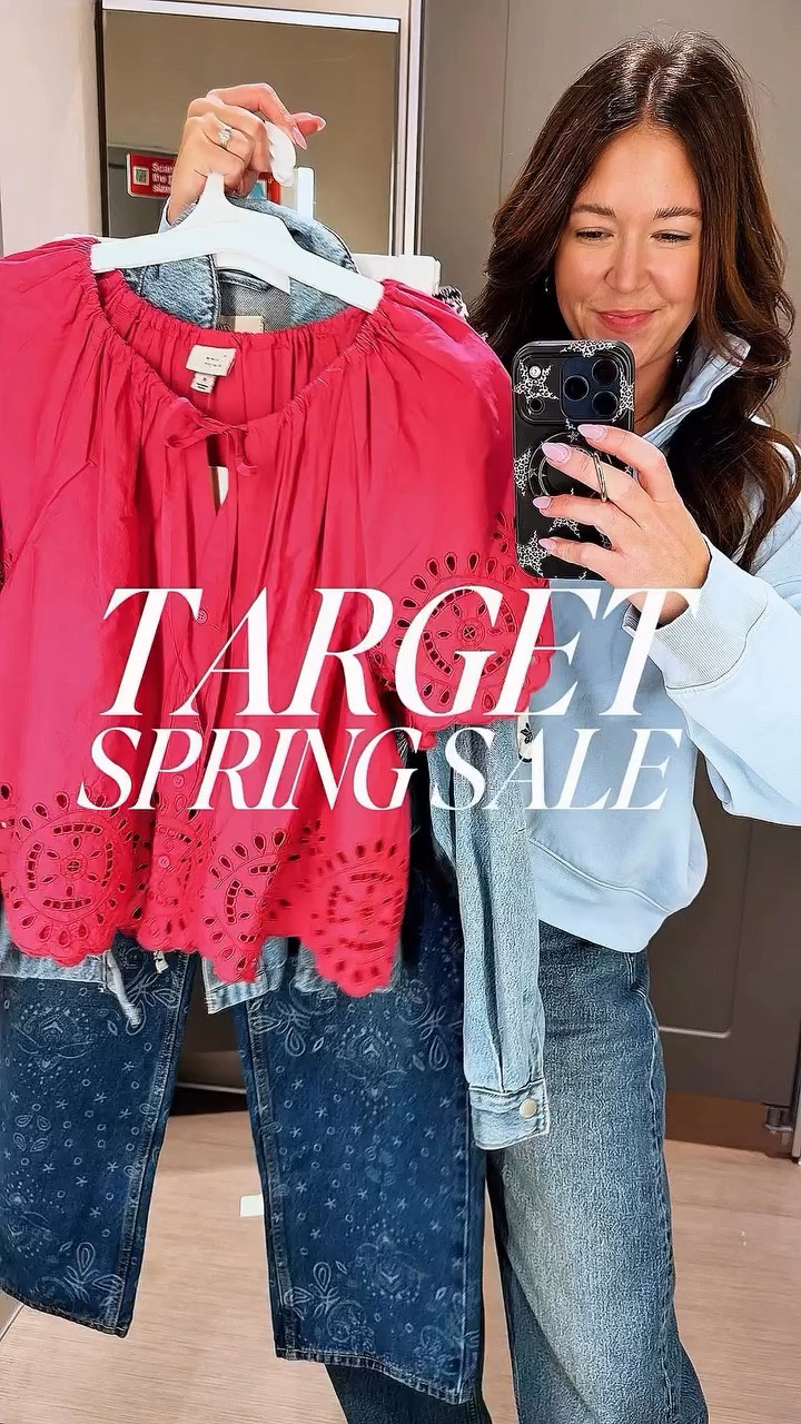 Target SPRING SALE is way too good right now 🌸

Went in for one thing… left with a full cart (zero regrets 😅)
So many easy, throw-on outfits + pieces you’ll wear on repeat — and the prices make it hard to pass up.

Rounded up the best finds for you 🤍 #targetfinds #affordablefashion #springoutfits #everydaystyle #womenover30style

#LTKmomlife #LTKootd #LTKSaleAlert