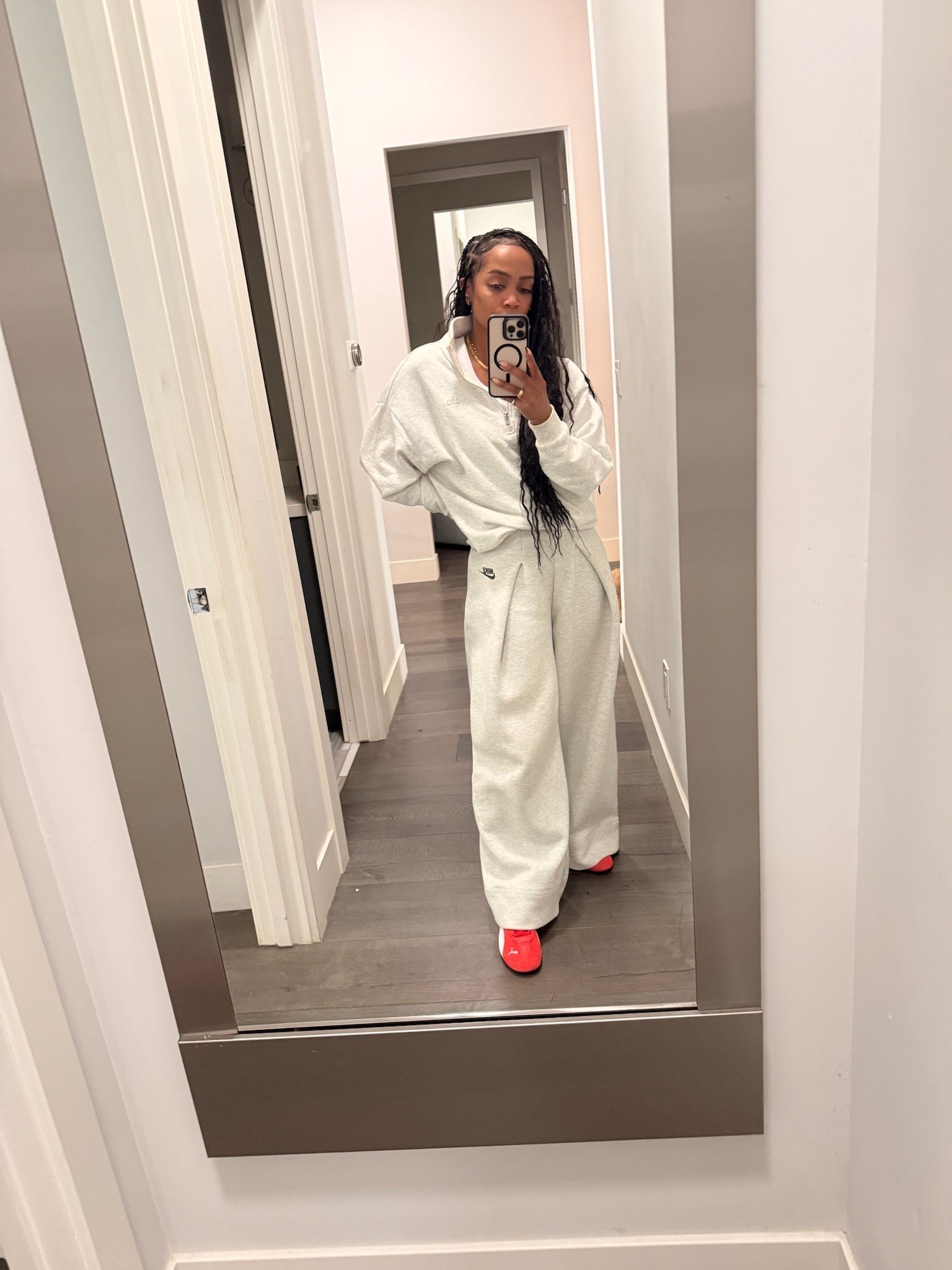 Podcast fit ❤️
Exact pants are sold out but linked similar

#LTKgrwm #LTKdayinmylife #LTKootd