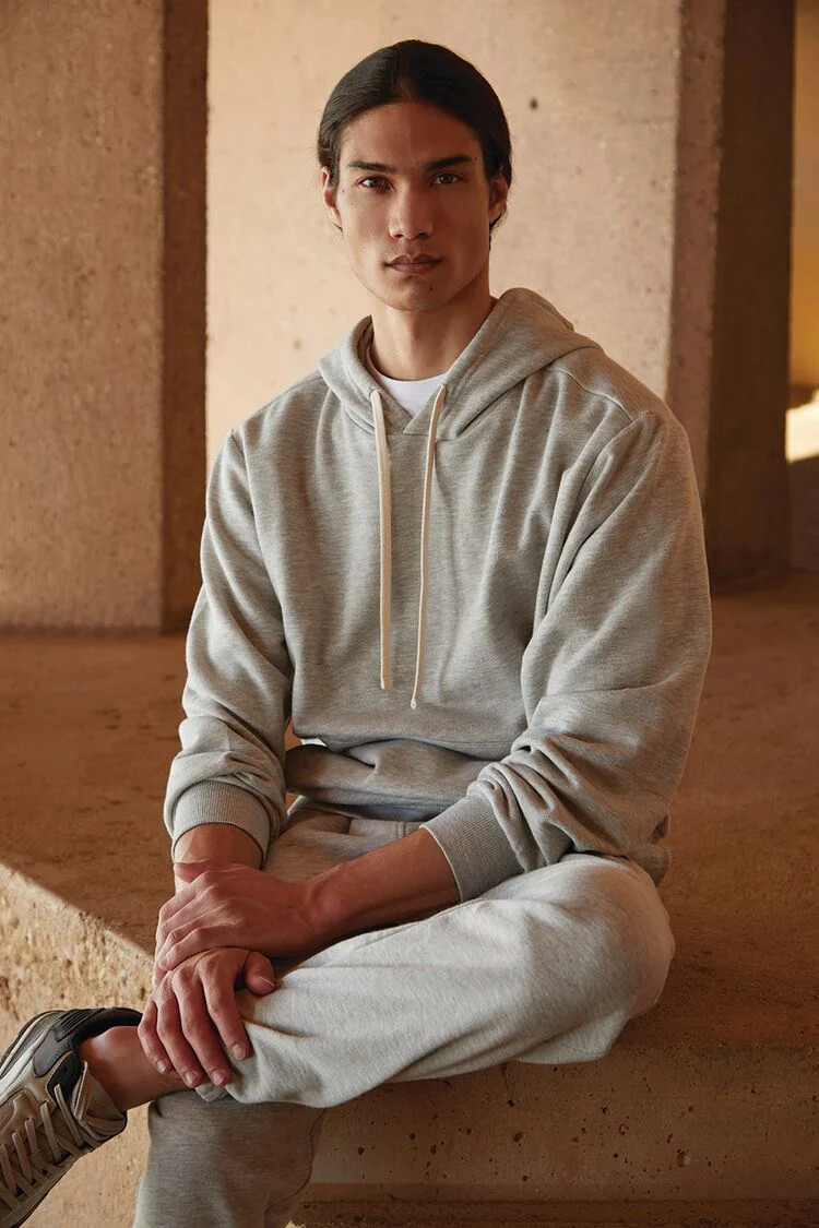 Basic Heathered Drawstring Hoodie | Forever 21 (US)