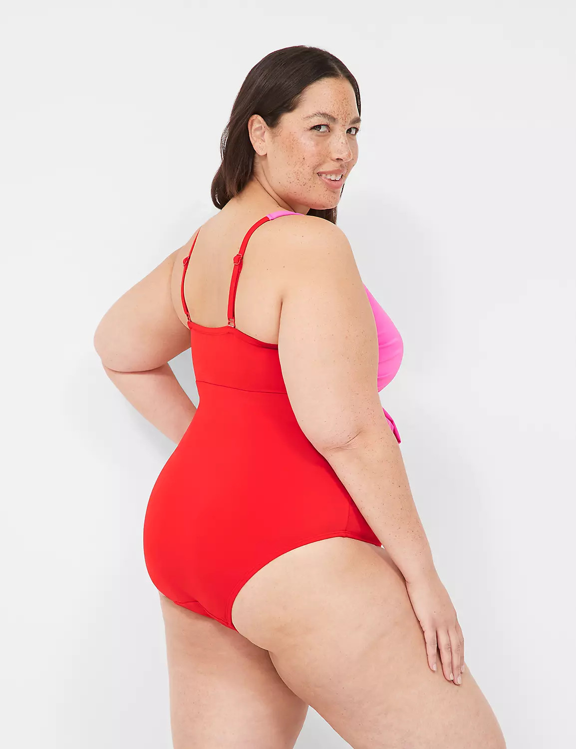 No-Wire Wrap One-Piece | LaneBryant | Lane Bryant (US)