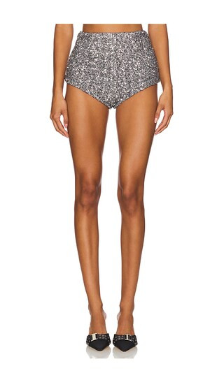 Lux Culotte in Silver Deep | Revolve Clothing (Global)