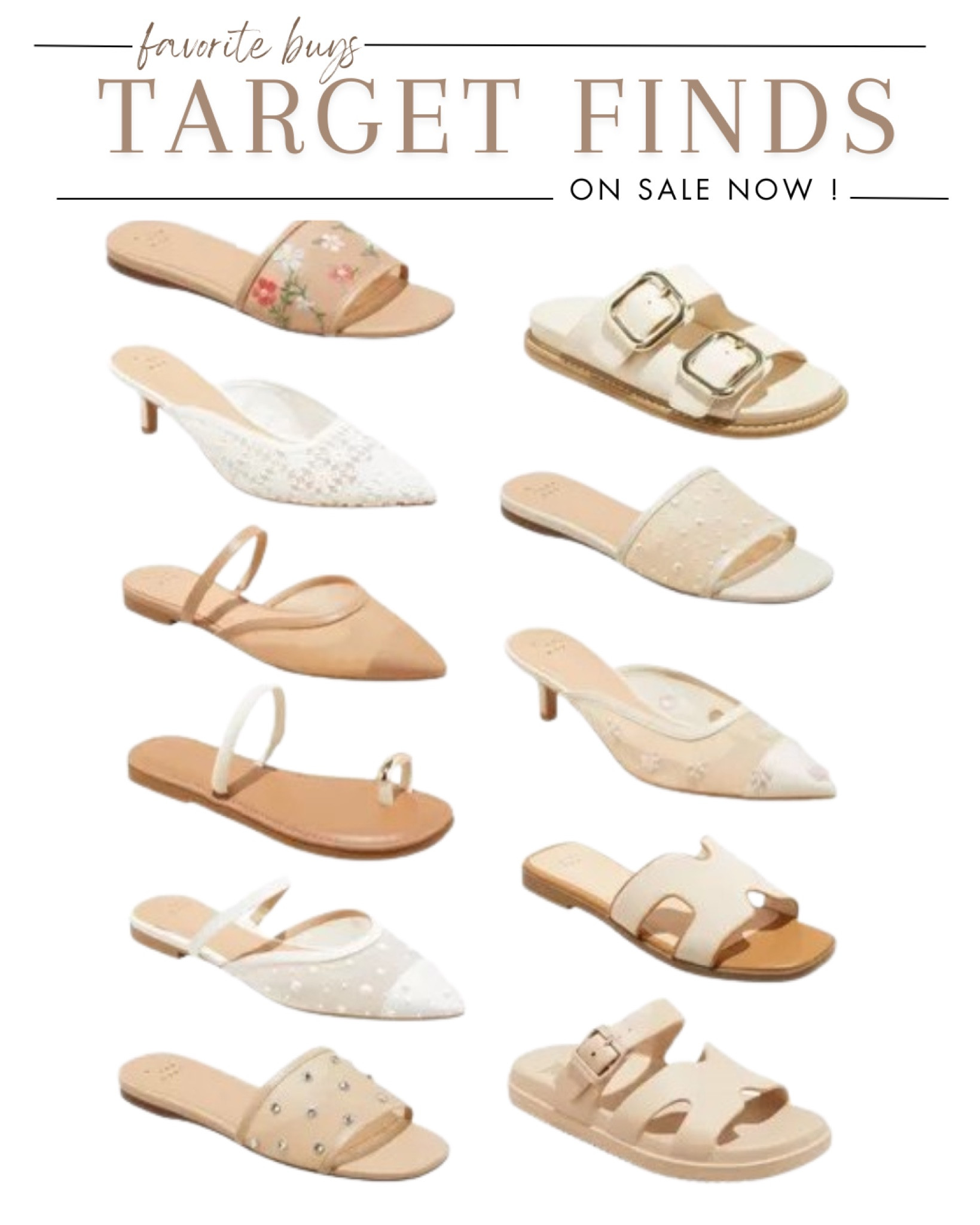 Target New Arrivals !!! Sandals Flats from Everyday Use

#LTKshoes #LTKsale #LTKgiftguide