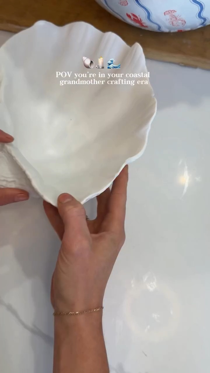 Saw these shell candles for almost $200 at Pottery Barn and immediately thought… I can definitely make that 🐚🕯️✨
Very beginner friendly and perfect home decor for summer!!

Follow @kimberlyj_king for more easy DIYs + comment CANDLE for links to everything I used + step by step instructions to follow☺️ 🐚 *must be following to receive dm 

#craftideas #coastalgrandmother #homedecor #diy #summer

coastal decor, sea shell candle diy, pottery barn inspired diy, summer home decor, beach cottage aesthetic, Nantucket vibes, DIY candle, seashell decor, coastal grandmother style, New England coastal decor, lake house beach house, easy cute fun diy craft ideas, affordable, Amazon craft finds ideas, Memorial Day Fourth of July