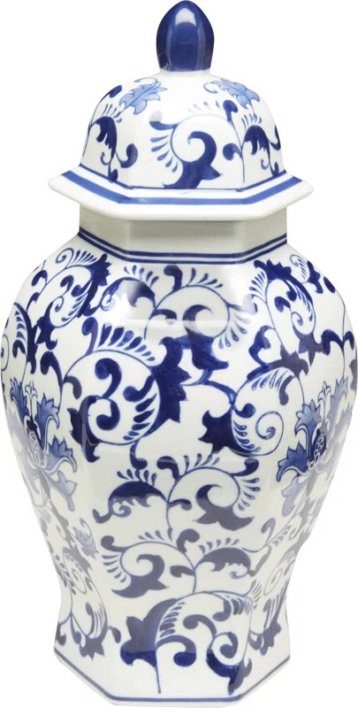 Foral Ginger Decorative Jar | Wayfair North America