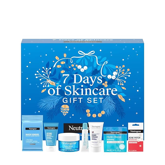 Neutrogena 7 Days of Skincare Set ($56.00 Value), Daily Skin Care Essentials – Face Wash, Facia... | Amazon (US)
