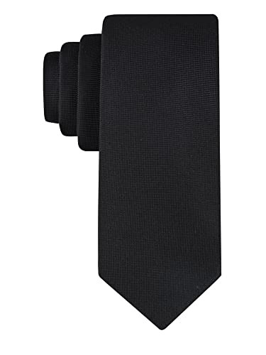 Calvin Klein Men’s Black Solid and Pattern Neckties – Dress Ties for Work, Weddings & Formal ... | Amazon (US)