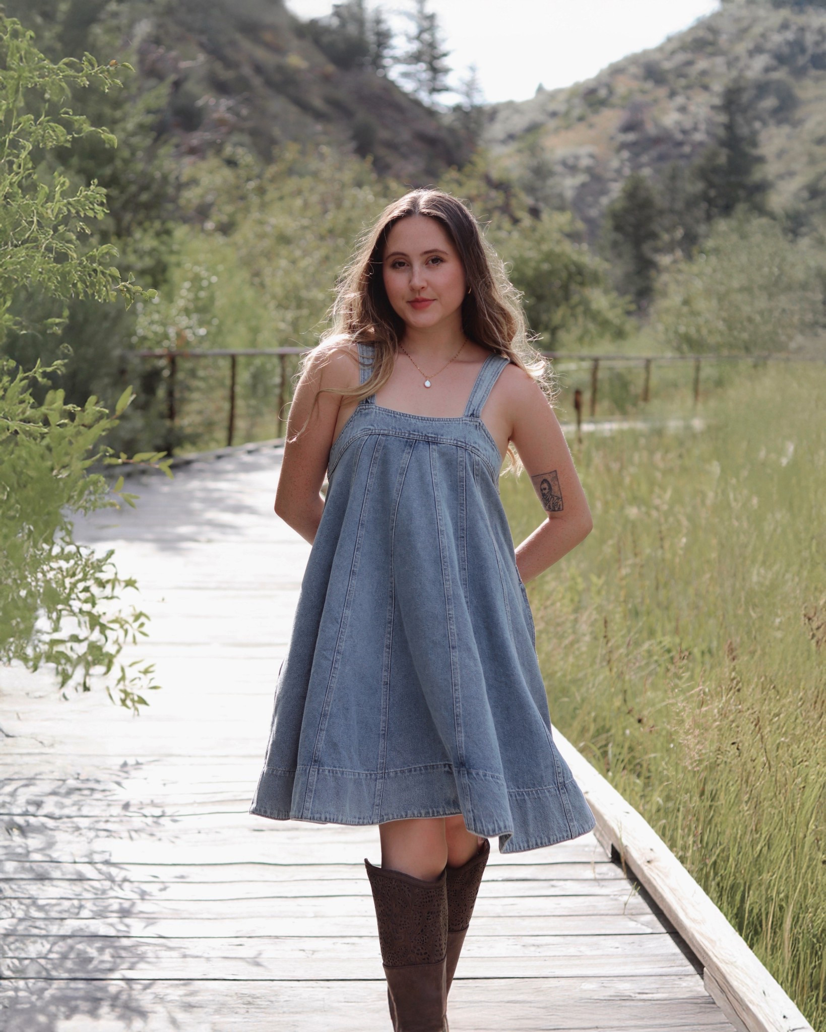Denim dress from the Hyve Boutique! Wearing size small! Only a few left so linking similar ones! 

#LTKSummerEdit #LTKStyleTip #LTKSeasonal