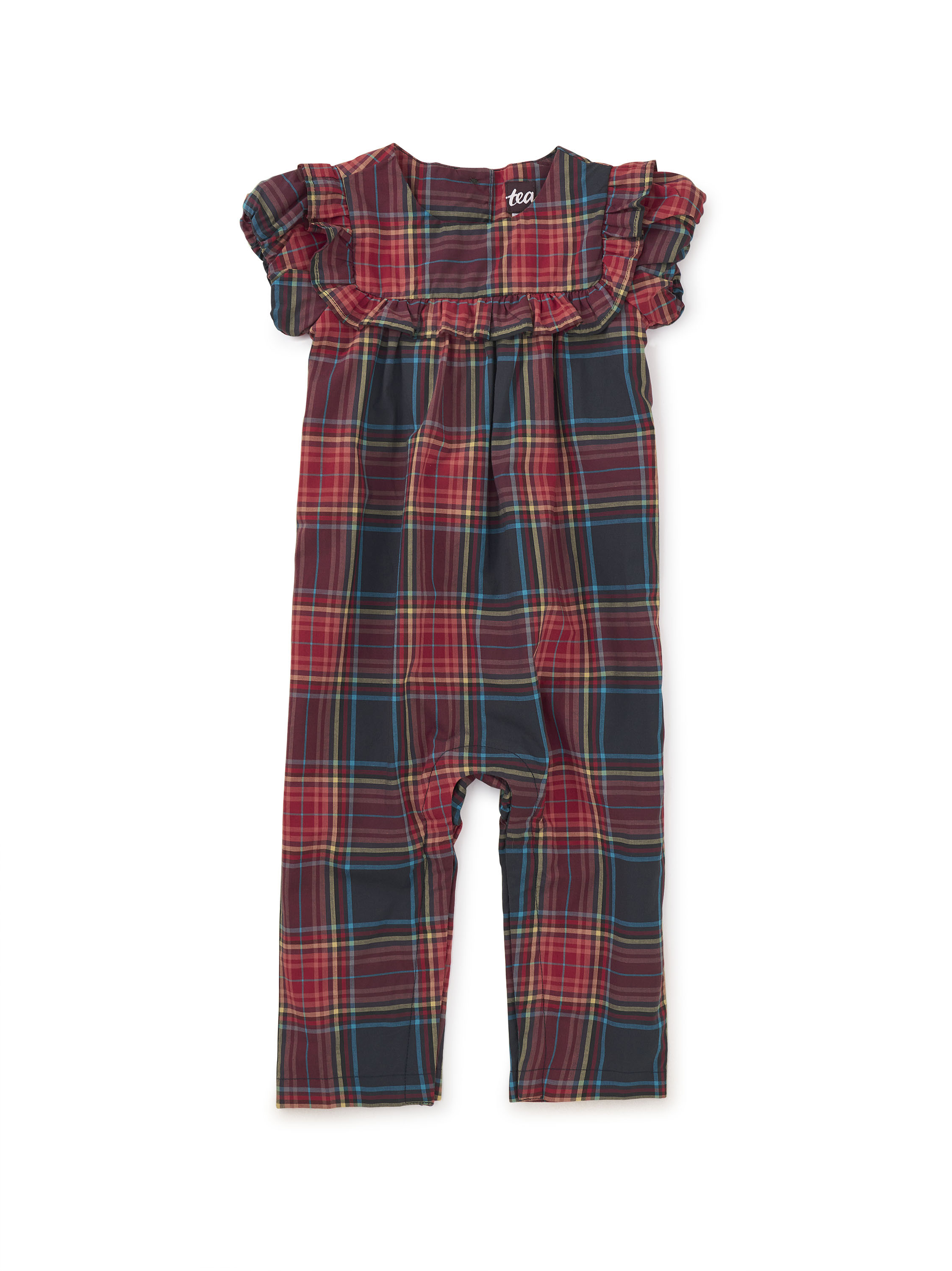 Woven Ruffle Baby Romper | Tea Collection