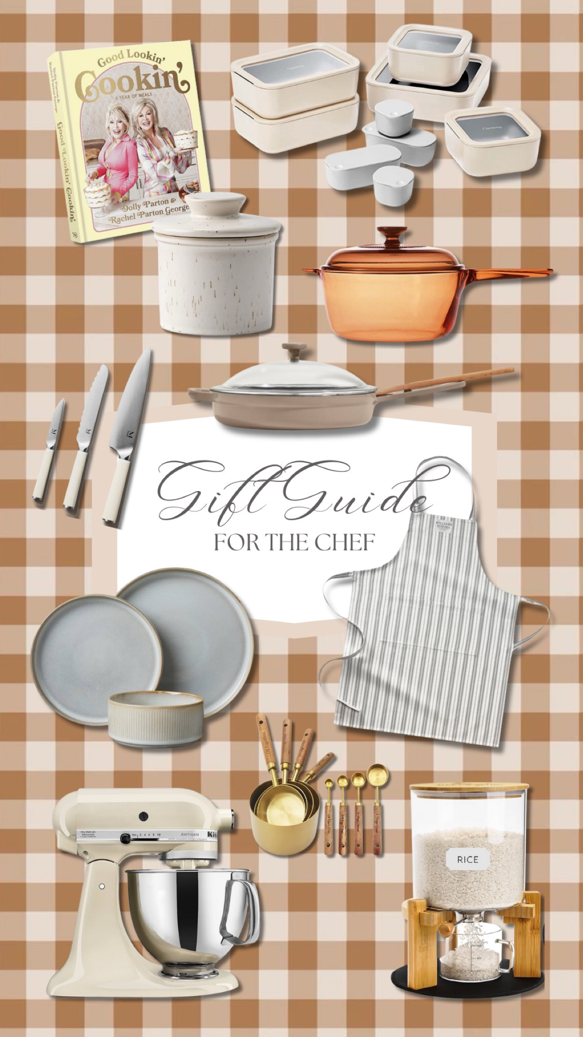 Holiday gift guide for the one who’s always in the kitchen - the chef

Amazon finds | gift guide | holiday | gift | baking | cookware | 

#LTKHoliday #LTKGiftGuide #LTKHome