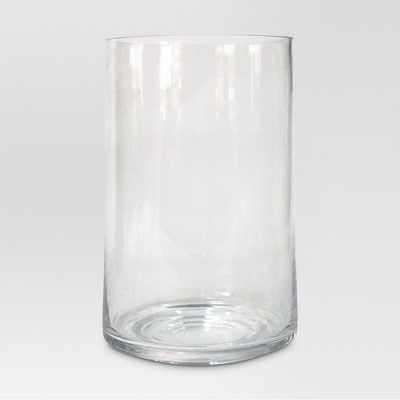 Glass Candle Holder Clear Large - Threshold™ | Target